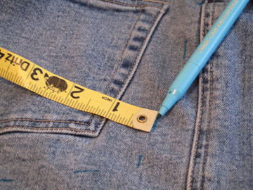 旧牛仔裤改造收纳袋教程,废旧牛仔裤手工改造收纳袋的做法