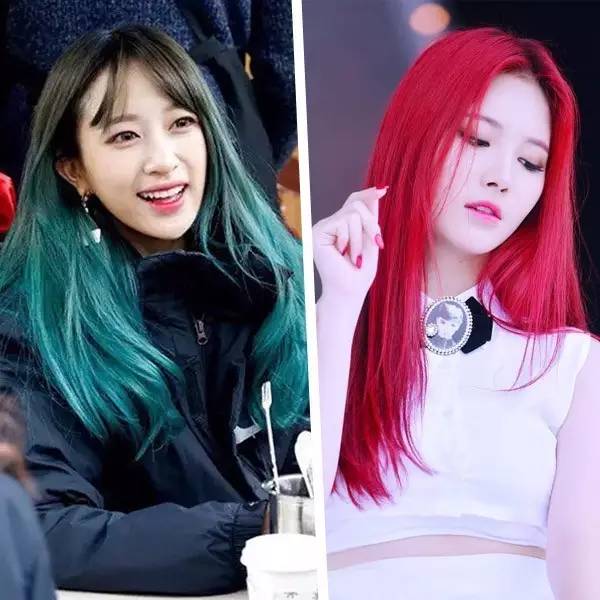 发色2022年女,适合淡颜的韩系发色