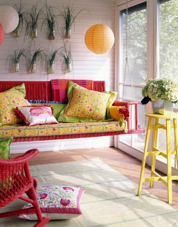 庭院独特的秋千,特色景观秋千