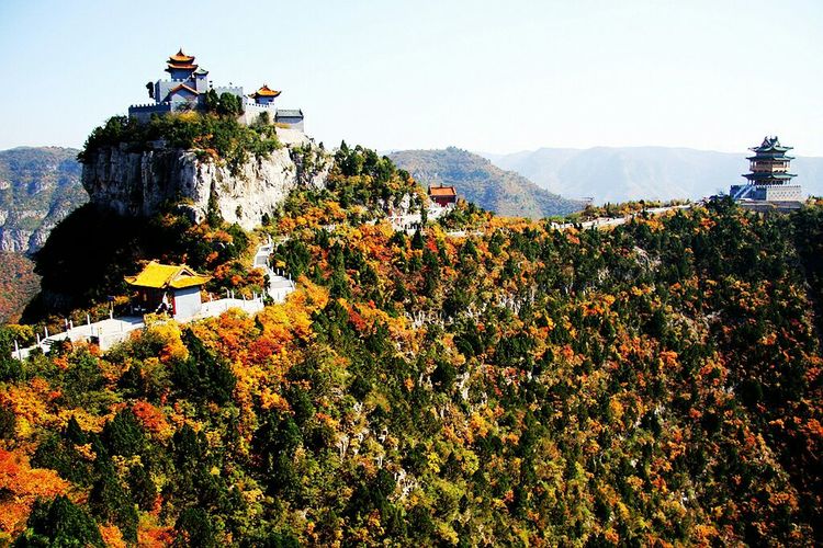 秋韵流过的晋城红