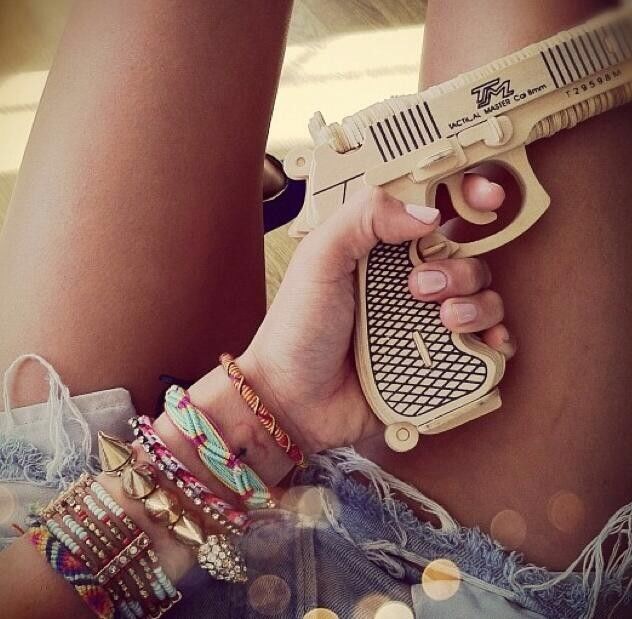 美国女性枪支文化,美国女款枪支