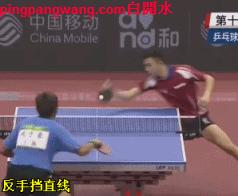 直板横打反手的最佳方法,直板正手横打的技术要领