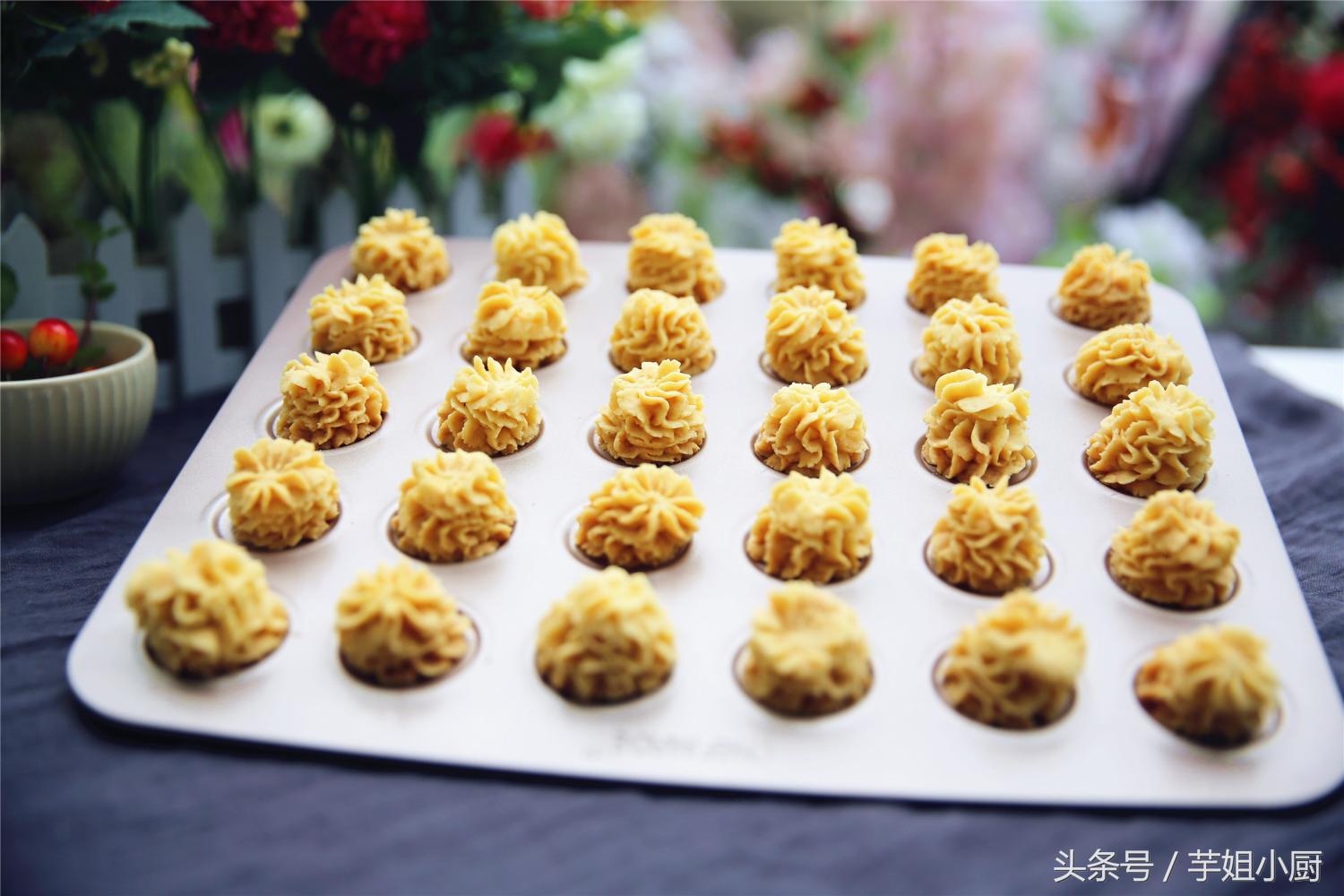 正宗香港珍妮小熊曲奇做法,网红酥脆小熊饼