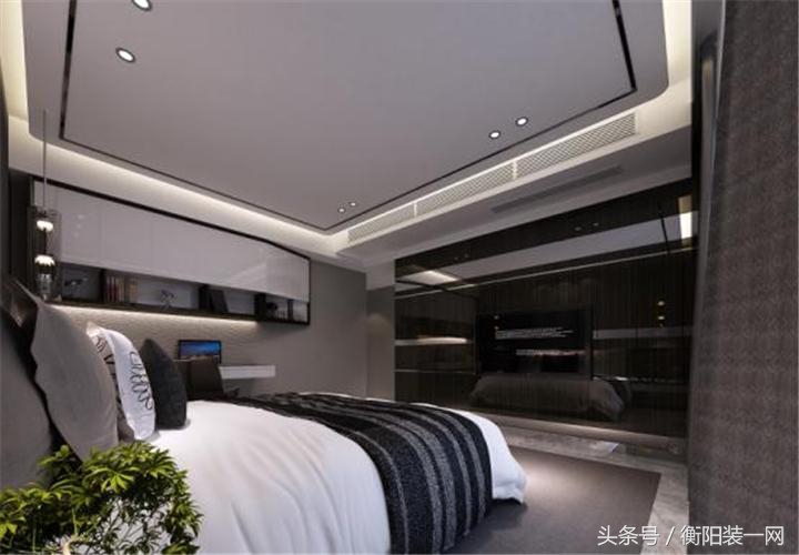 现代简约装修风格三室全屋效果图,现代简约装修风格128平中西户