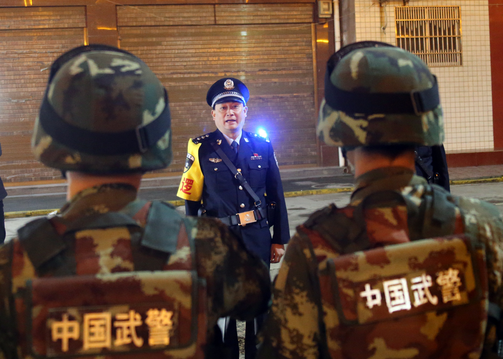 公安局安保大练兵开展情况,公安千人誓师吹响安保集结号