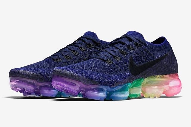耐克nikevapormax大气垫,nike全掌气垫vapormax黑白