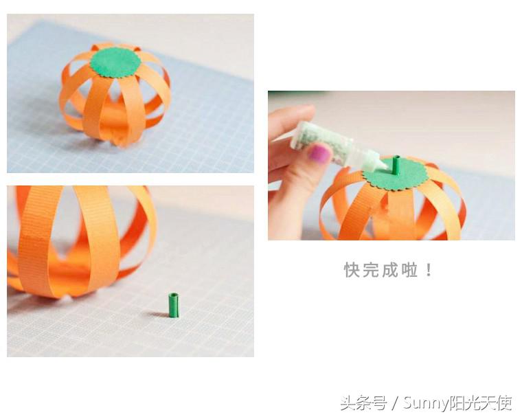 如何制作南瓜灯笼教程图解,南瓜灯笼怎么做用真的南瓜