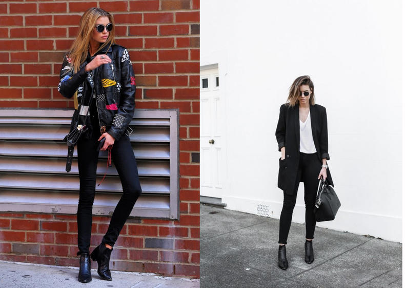 摇滚风靴子,摇滚风格的鞋