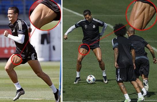 足坛名宿的七大粗腿，第一腿围居然比我腰还粗