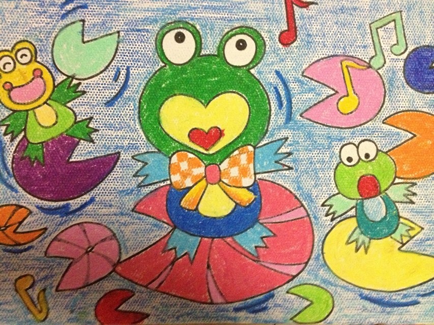 适合幼儿园小朋友画的趣味美术,儿童画创意画8-10岁马克笔画教学