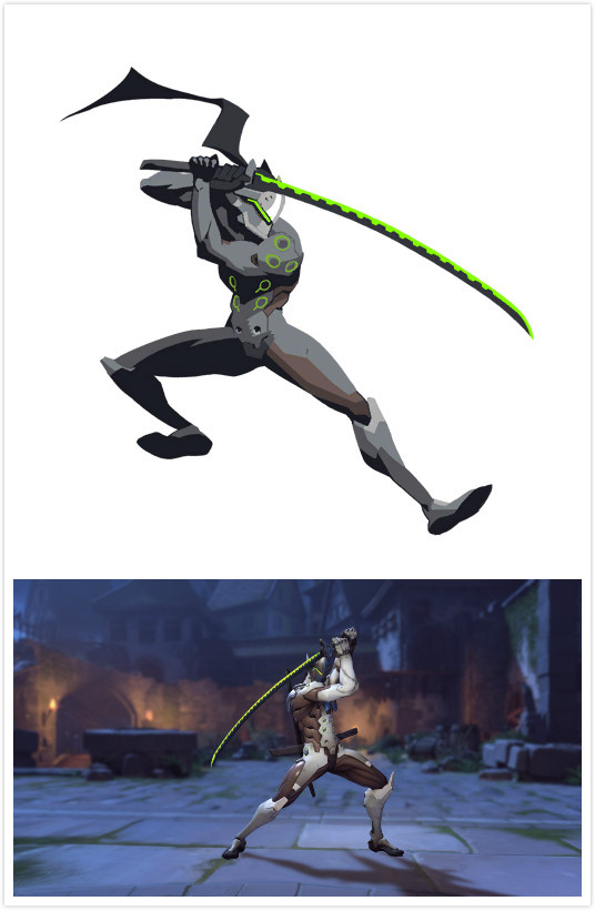 守望先锋源氏原版技能介绍,守望先锋源氏还没被改造前的样子