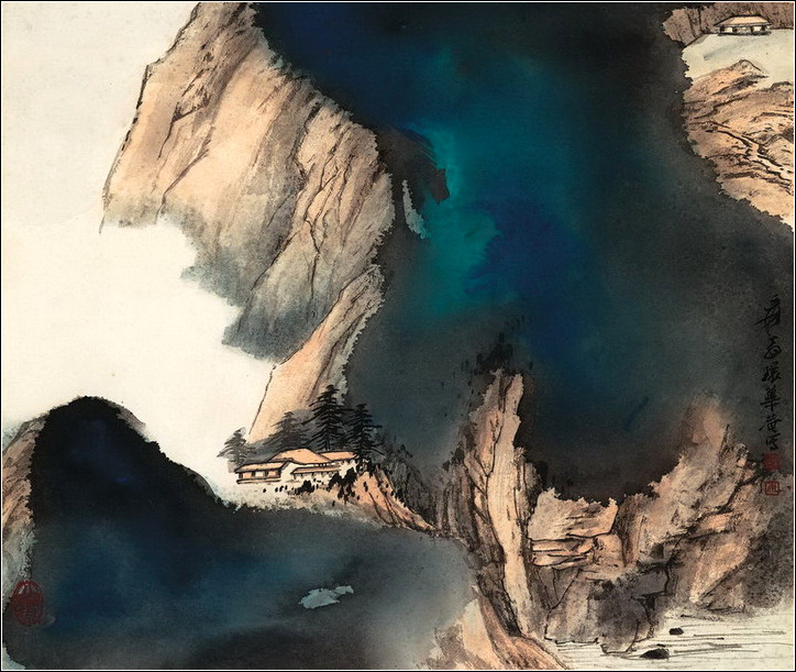 张大千精品画作赏析,张大千精品画作赏析价格