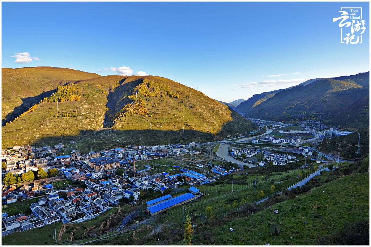 川西小环线4天自驾最佳红叶路线,川西红叶