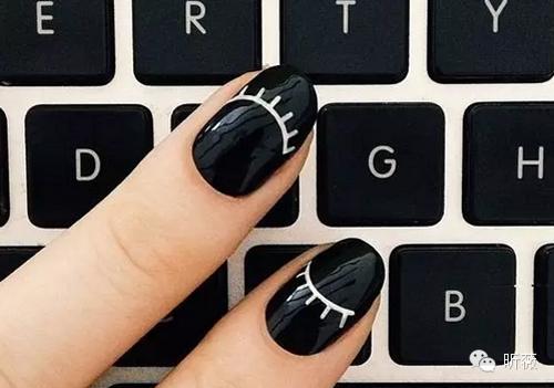 nail美甲款式图片,nail简约美甲