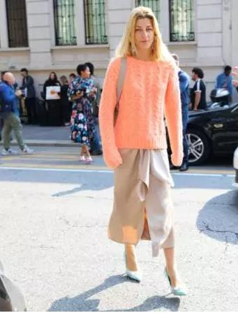 秋冬毛衣穿搭中性风高级感,打底毛衣女加绒秋冬半高领