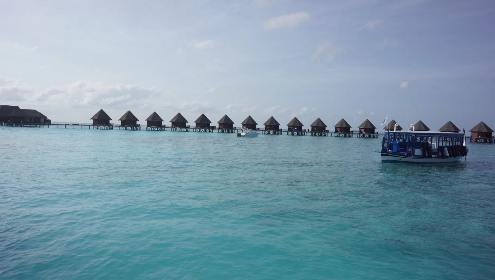 马尔代夫鲁滨逊岛美景,海岛旅游胜地马尔代夫岛