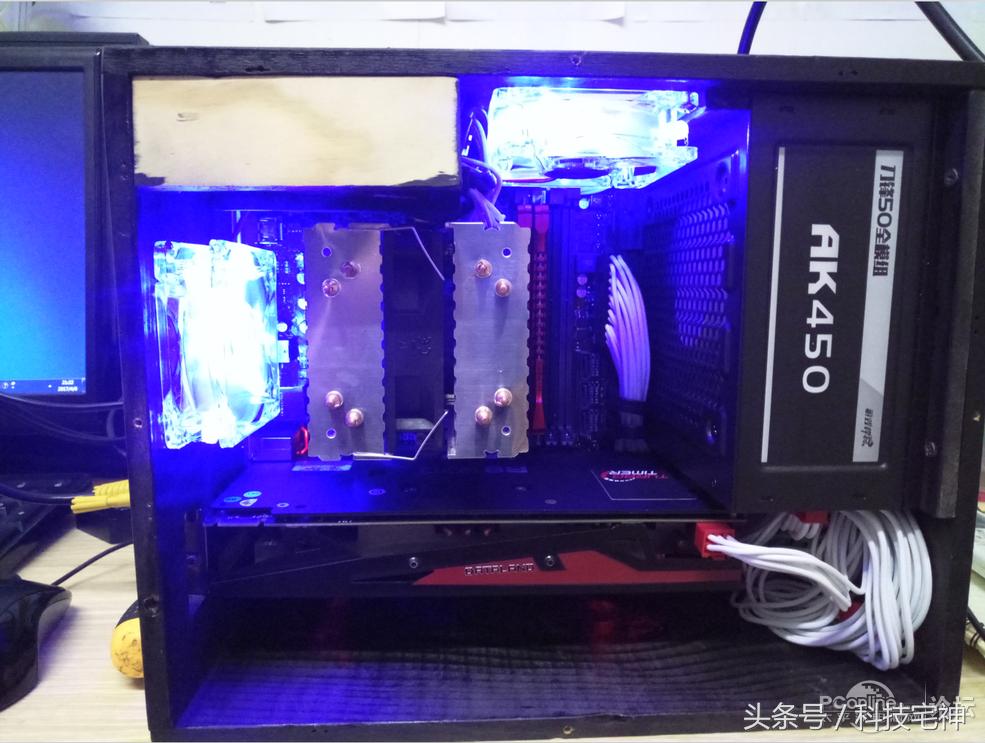 废旧机箱创意制作,木质小机箱制作