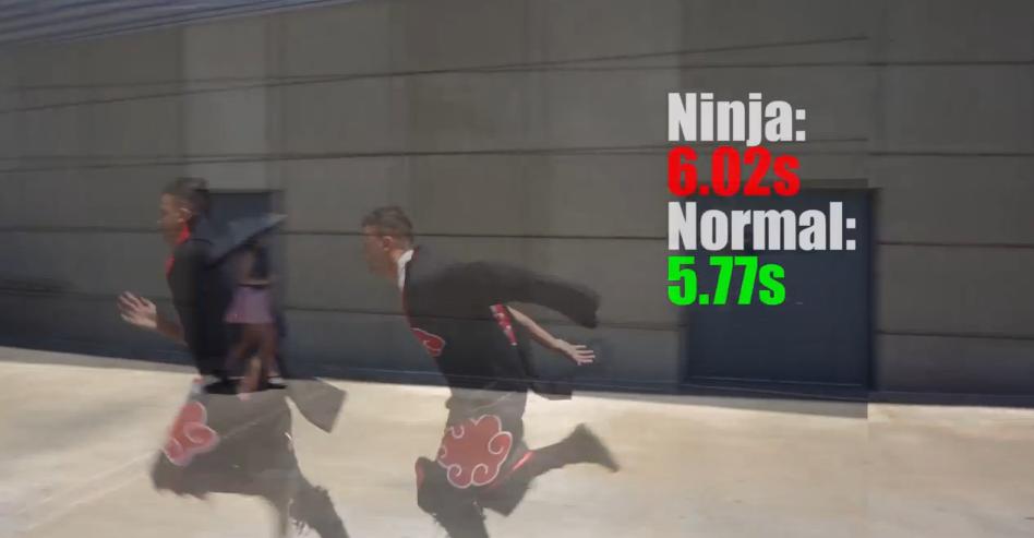 火影忍者跑步,火影忍者跑步姿势