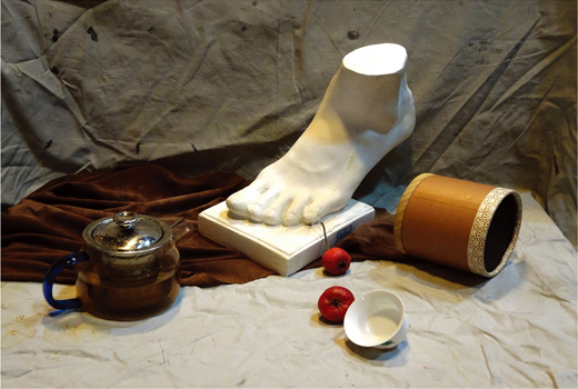 2021福建美术联考色彩考题优秀卷,山东美术联考2022考题色彩范画