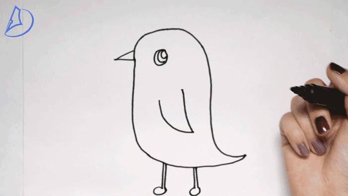 简笔画吃葡萄,简笔画可爱小图案蜗牛吃树叶