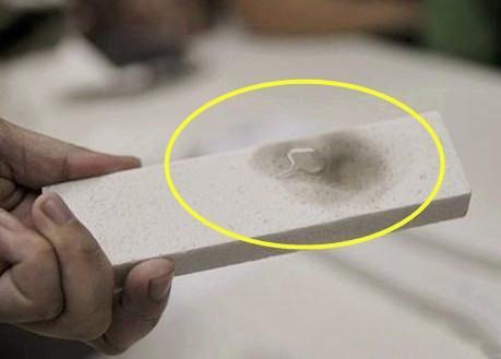 石英石台面用打火机烧多久不变色,天然大理石打火机能烧出真假吗