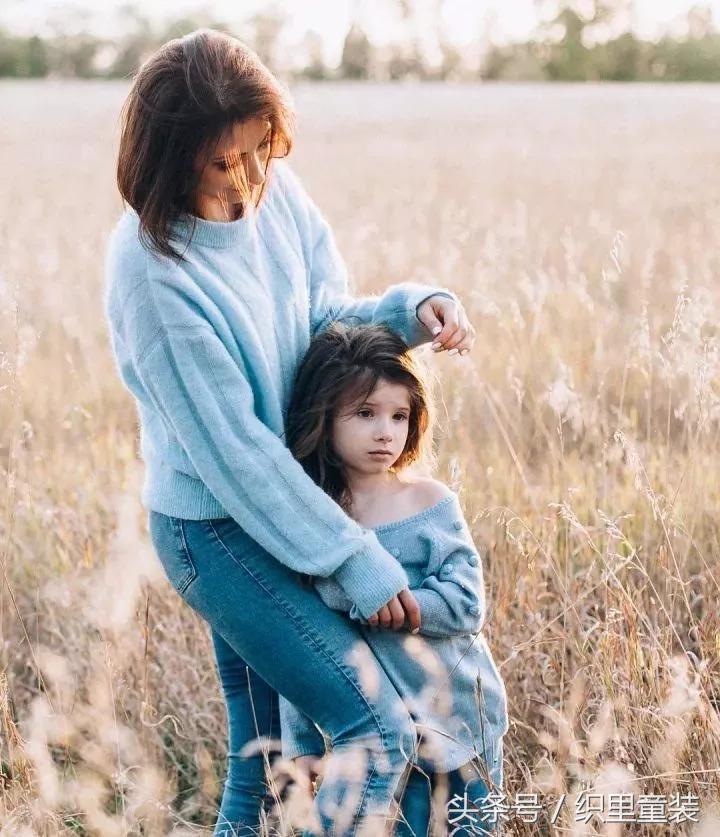 亲子装小个子穿搭,春夏时尚穿搭亲子