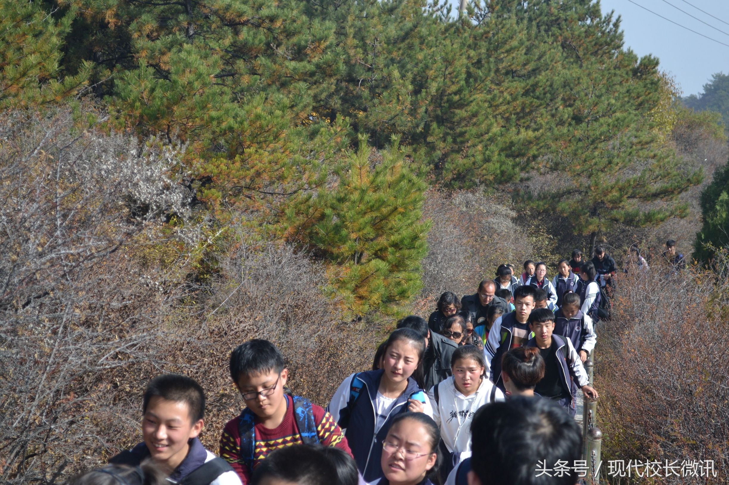 18公里山路我们徒步走过——记太原市第六十七中学校第六届克难节