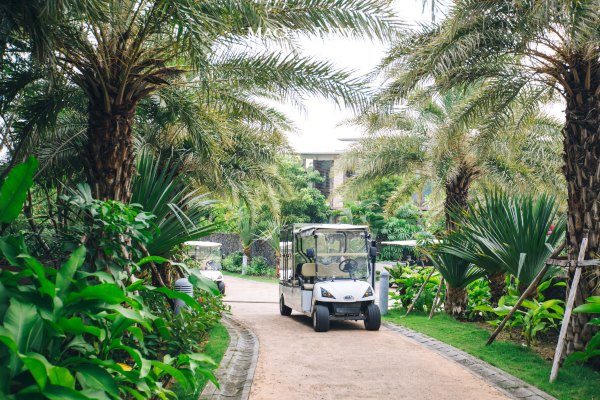有独立泳池的度假酒店,这家酒店有12层楼