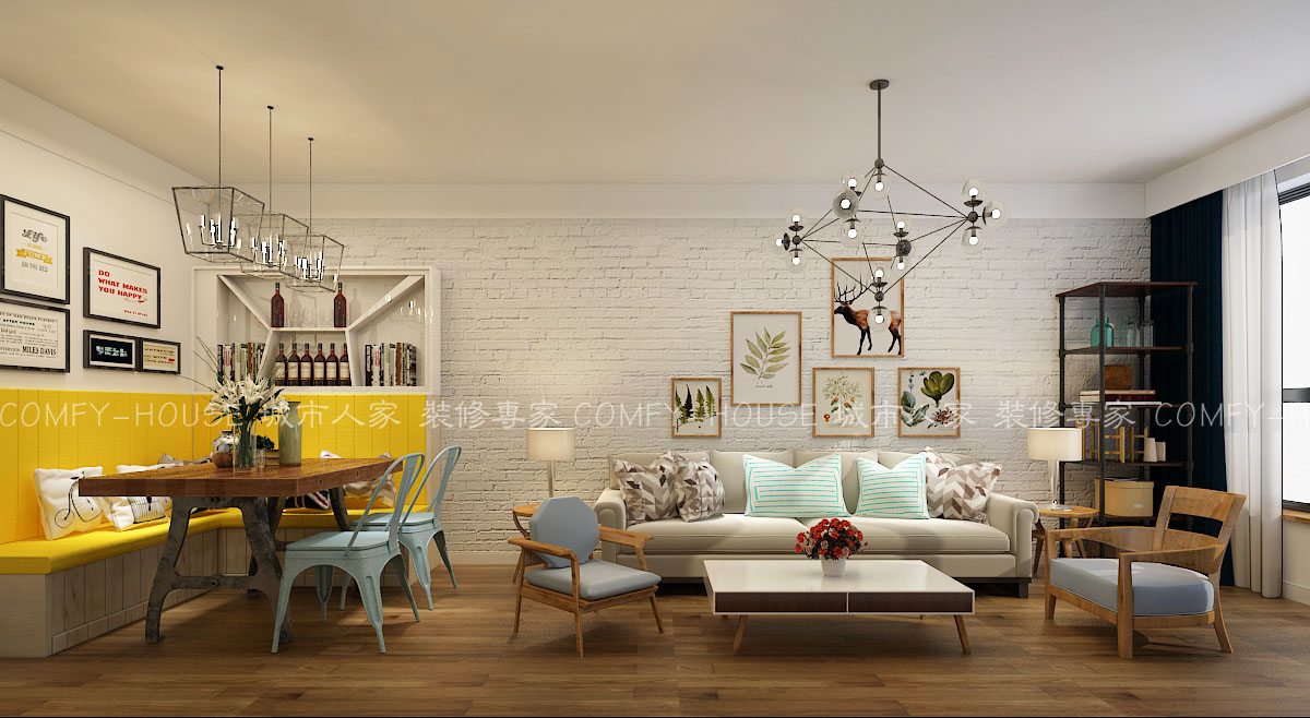 南阳雅致清新,南阳复古风加侘寂风