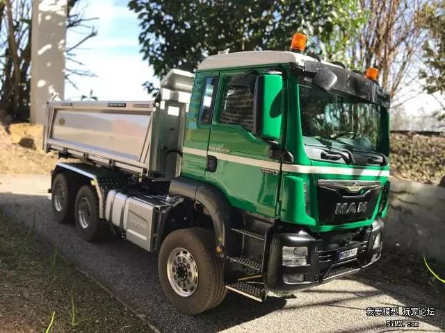 论复杂程度我只服它｜德国ScaleArtMAN三向自卸车细节（三）