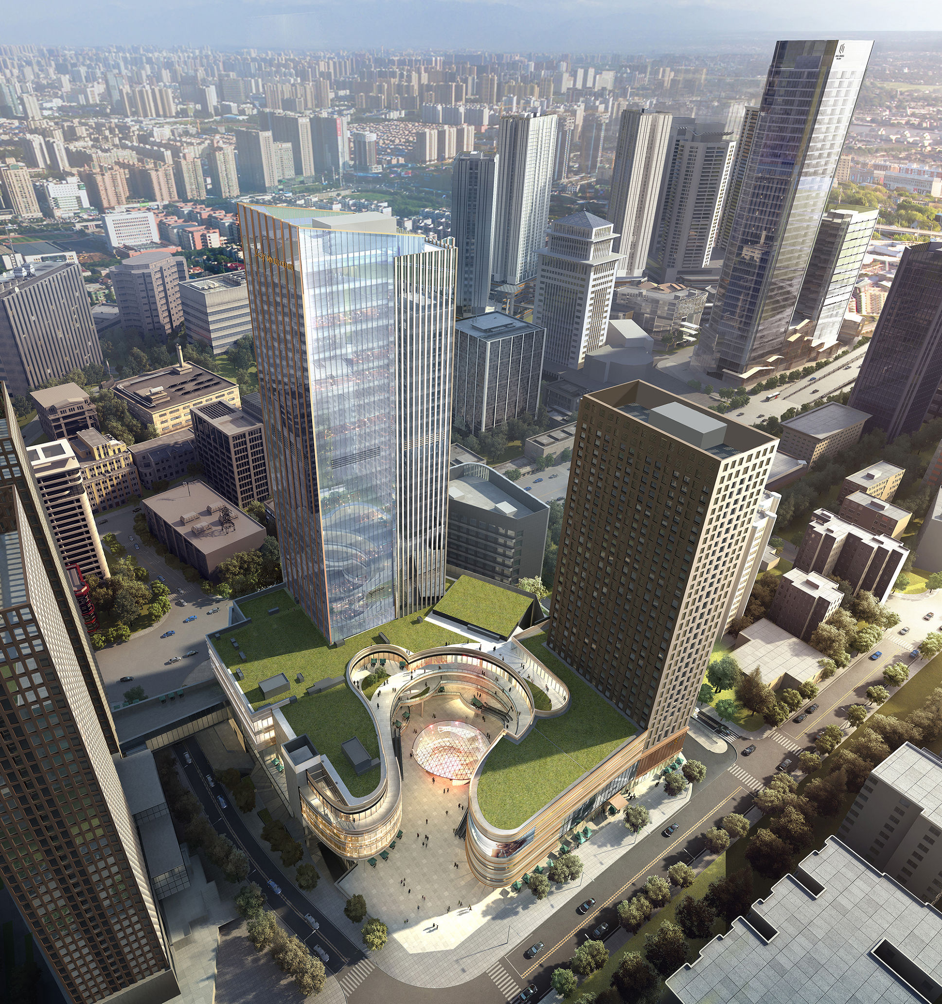 重庆观音桥新华协信,新华协信中心