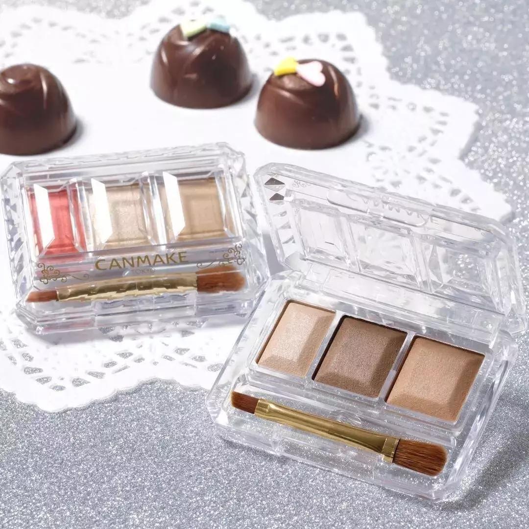canmake八色眼影测评,canmake完美眼影测评
