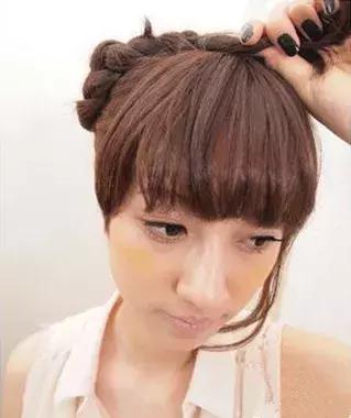 短发冬天气质编发教程,发型编发女中短发气质