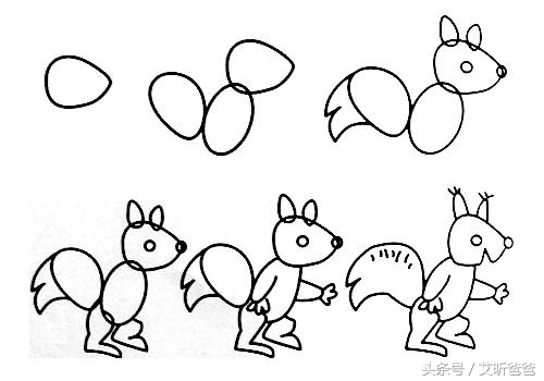7-9岁儿童简笔画简单又好看的画,儿童7-12岁简单画教程
