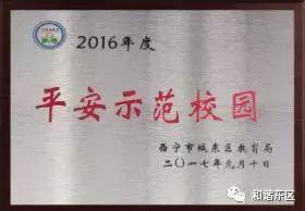 河鱼小学创建文明学校,西宁市晓泉小学简介