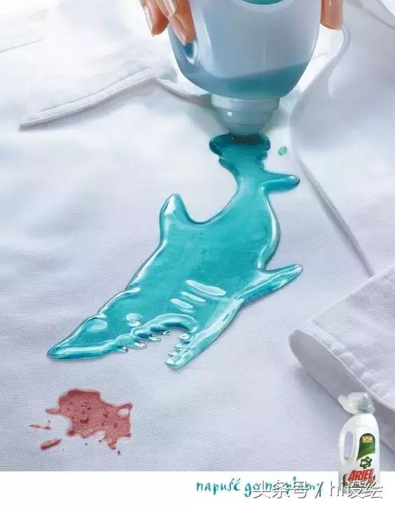 一组趣味十足的创意广告设计,依云返老还童广告创意平面