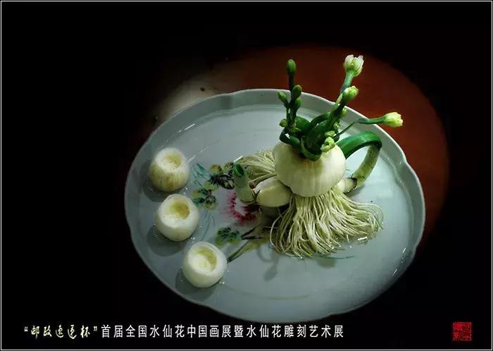 水仙花的造型艺术图片,水仙花的花语传说与诗词鉴赏