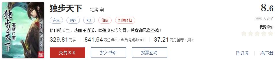 500部精品网络小说神作集合，大神经典成名作品，无可超越（1）