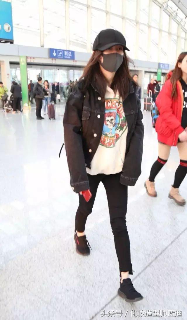 刘雯同款老爹裤,刘雯同款神仙裤