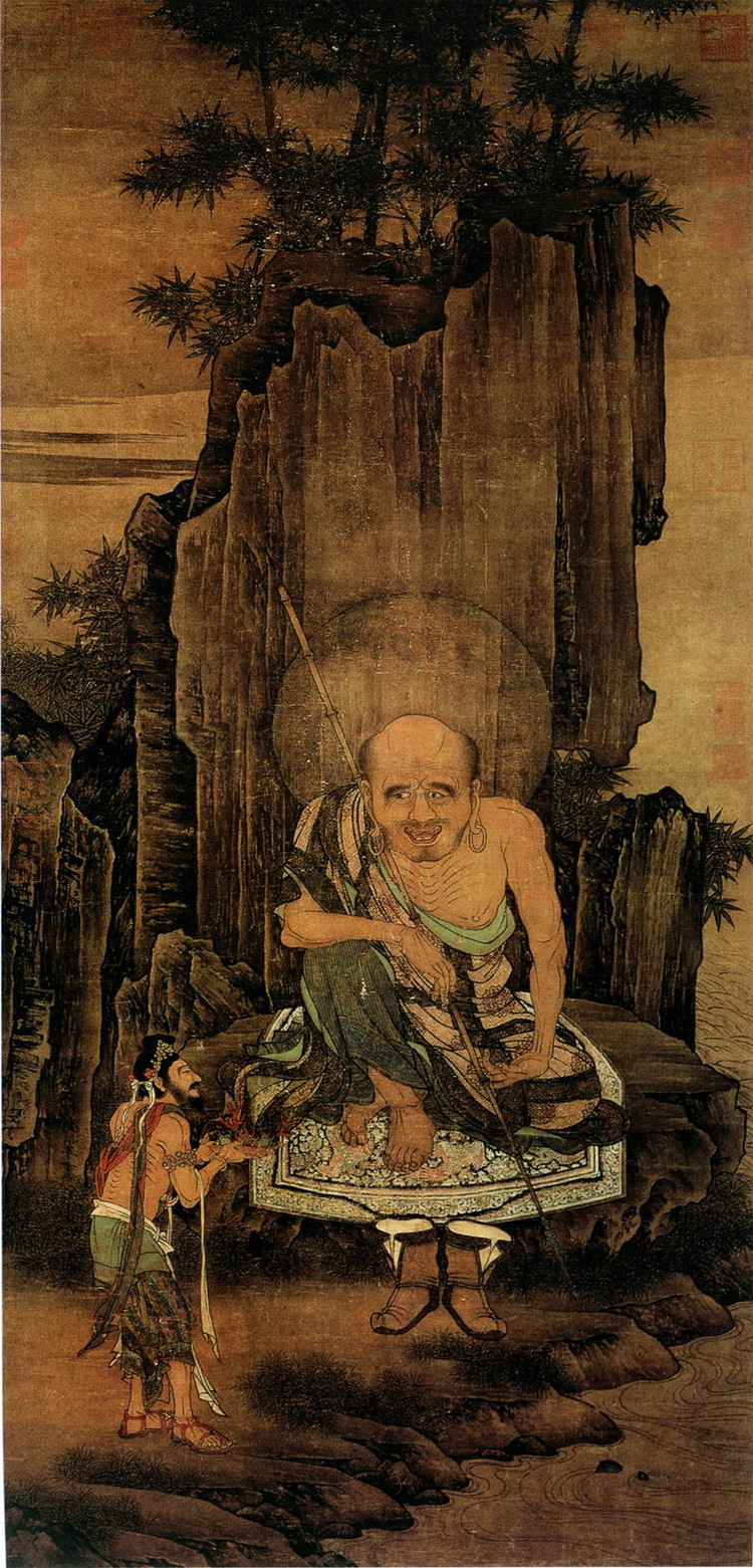 宋刘松年山水画精品欣赏,宋画四大家作品欣赏