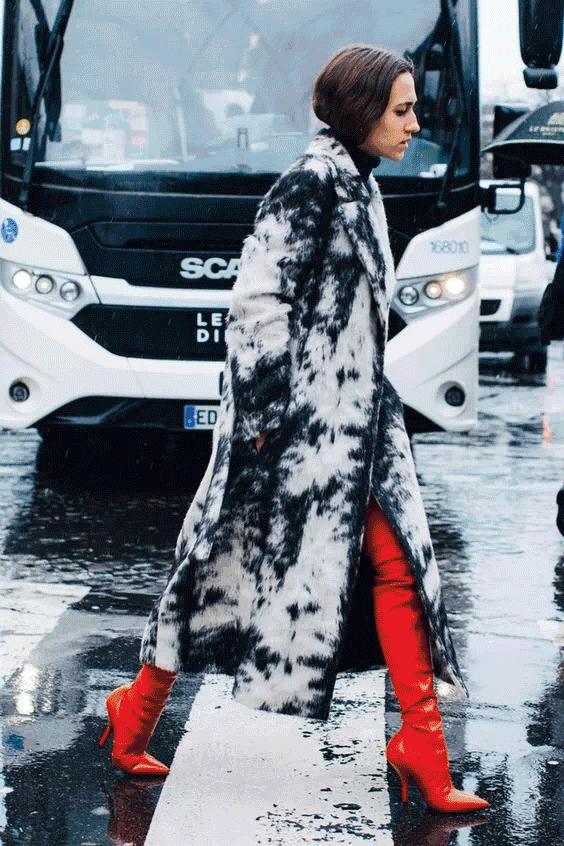 冬天又潮又保暖秒杀你的长靴,冬季过膝长靴很多人都喜欢