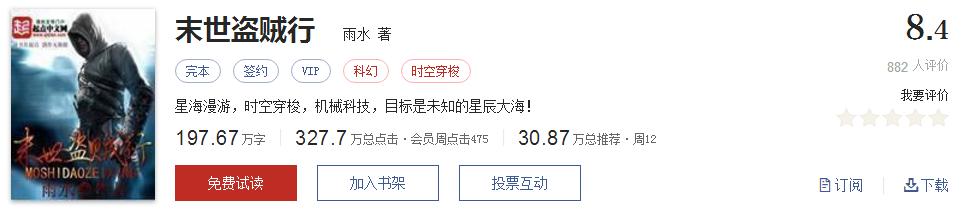 50大公认网络小说神作,网络评分最高小说20部
