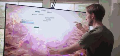 红外线触摸框让电视秒变触摸屏,有一款黑科技能将电视变成触摸屏