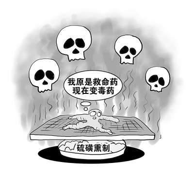 怎样识别中药被硫磺熏过,硫磺熏的花茶怎么处理