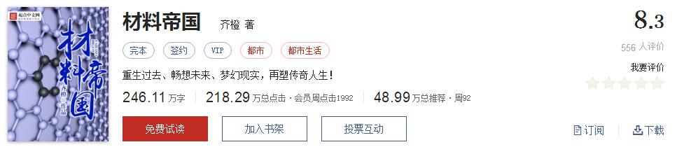 网络小说大神作家封神之作,起点评价5星95以上的小说
