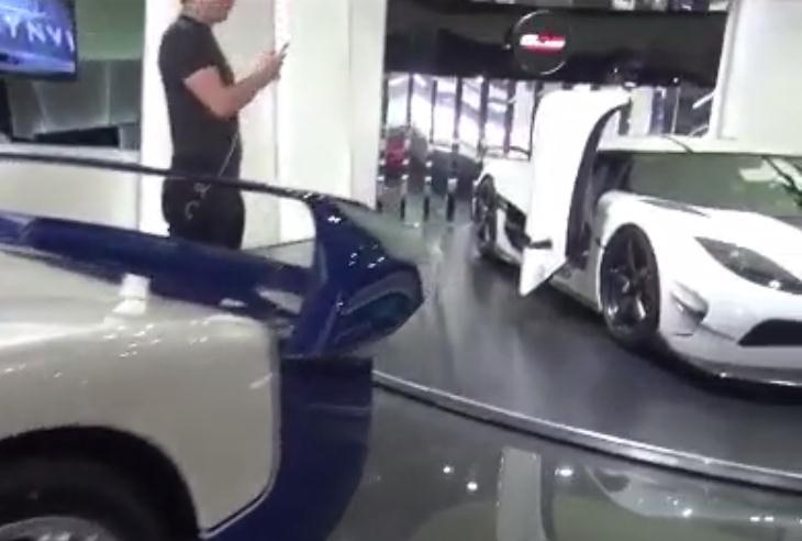 迪拜神车经销商，越南第一辆风神来自这里，拉法在这里只能停边上