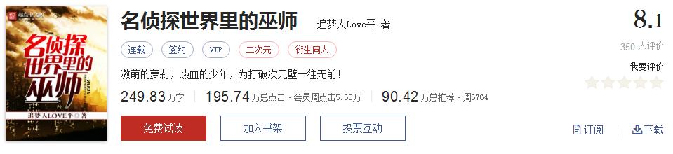 50大公认网络小说神作,网络评分最高小说20部