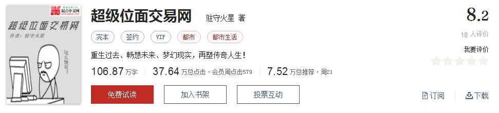 起点热门网络小说排行,起点文笔好9分以上的小说