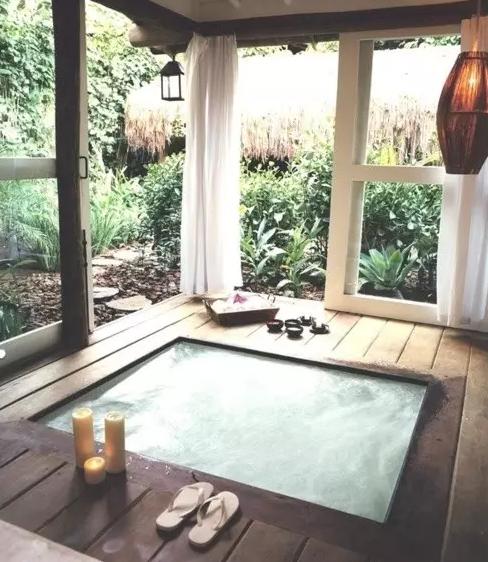 土灶浴缸,独立浴缸效果图100款