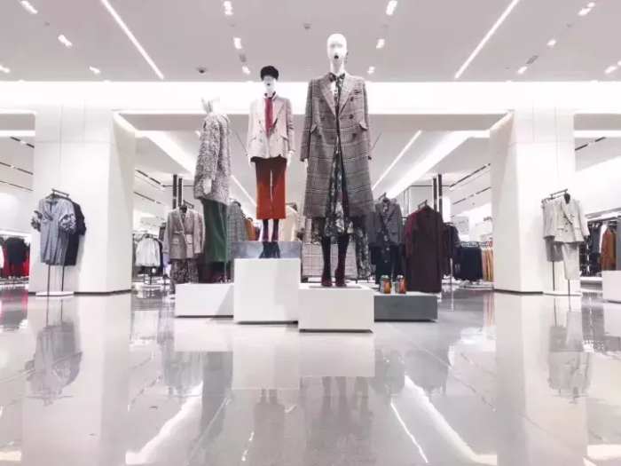 中国最大的第二个zara店,zara上海第一家门店